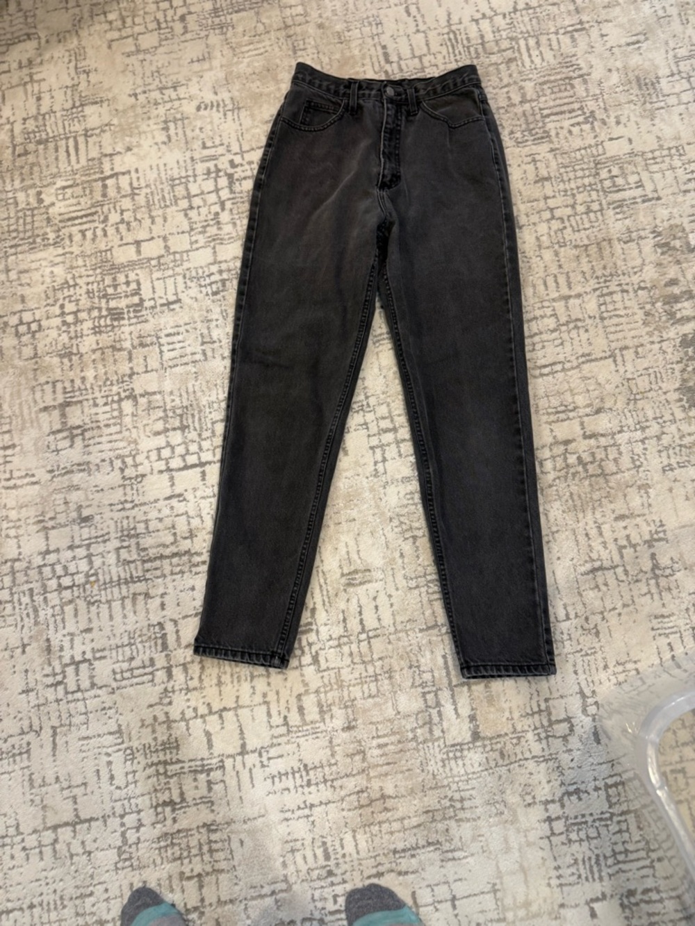 Guess by Marciano Women's High-Rise Faded Black Jeans